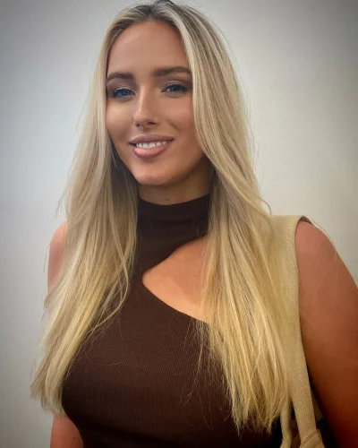 Bright Blonde Highlights Inside Luxury Trendy Salon